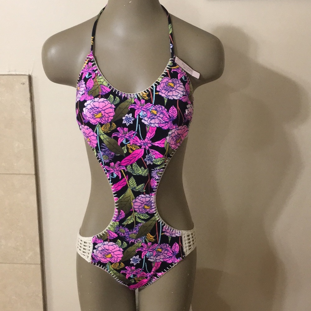 Victoria’s Secret Crochet Monokini Swimsuit